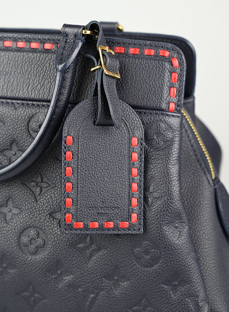 Louis Vuitton Borsa blu Empreinte Vosges