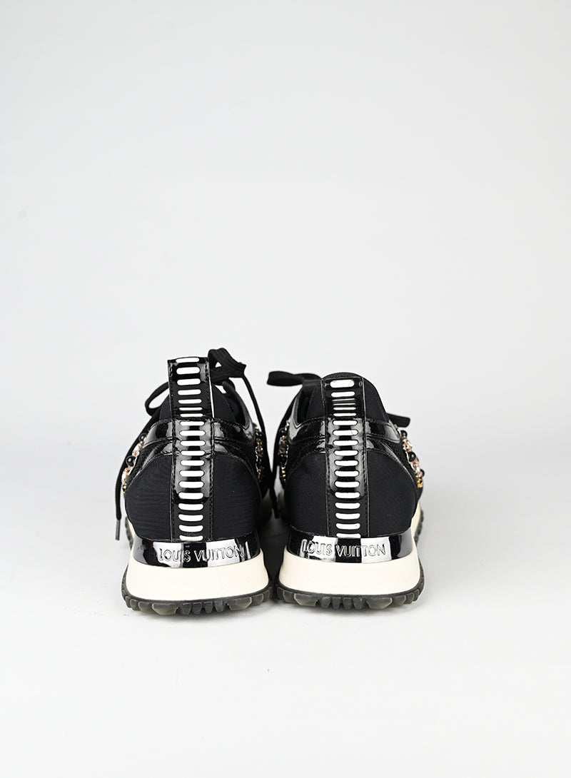 Louis Vuitton Sneakers nere con ricami - N. 37