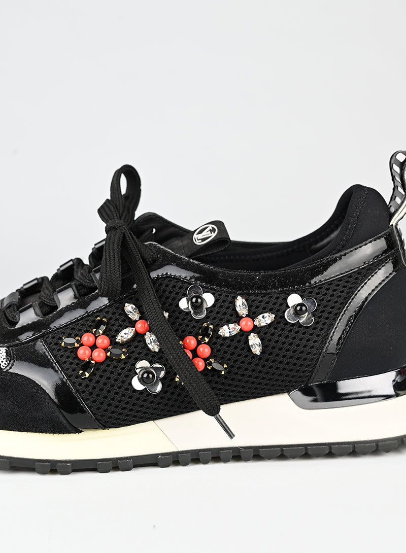 Louis Vuitton Sneakers nere con ricami - N. 37