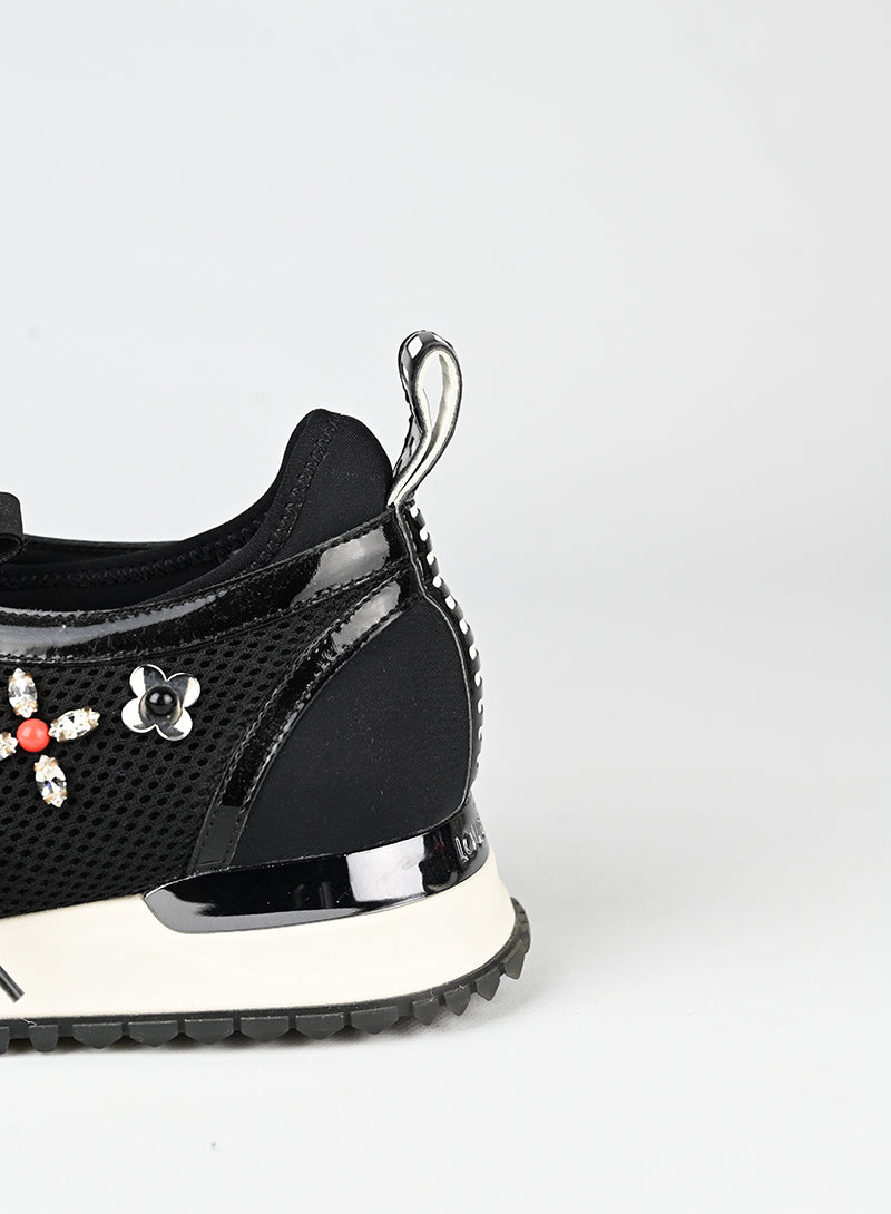 Louis Vuitton Sneakers nere con ricami - N. 37