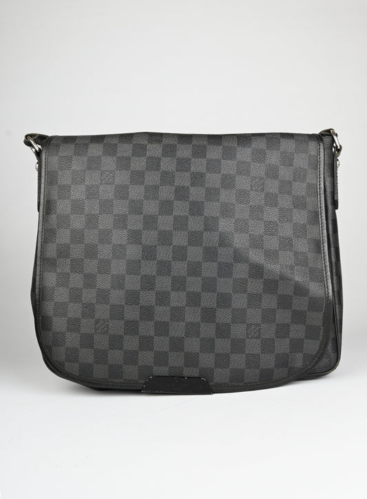 Louis Vuitton Borsa Messanger in Damier grigio