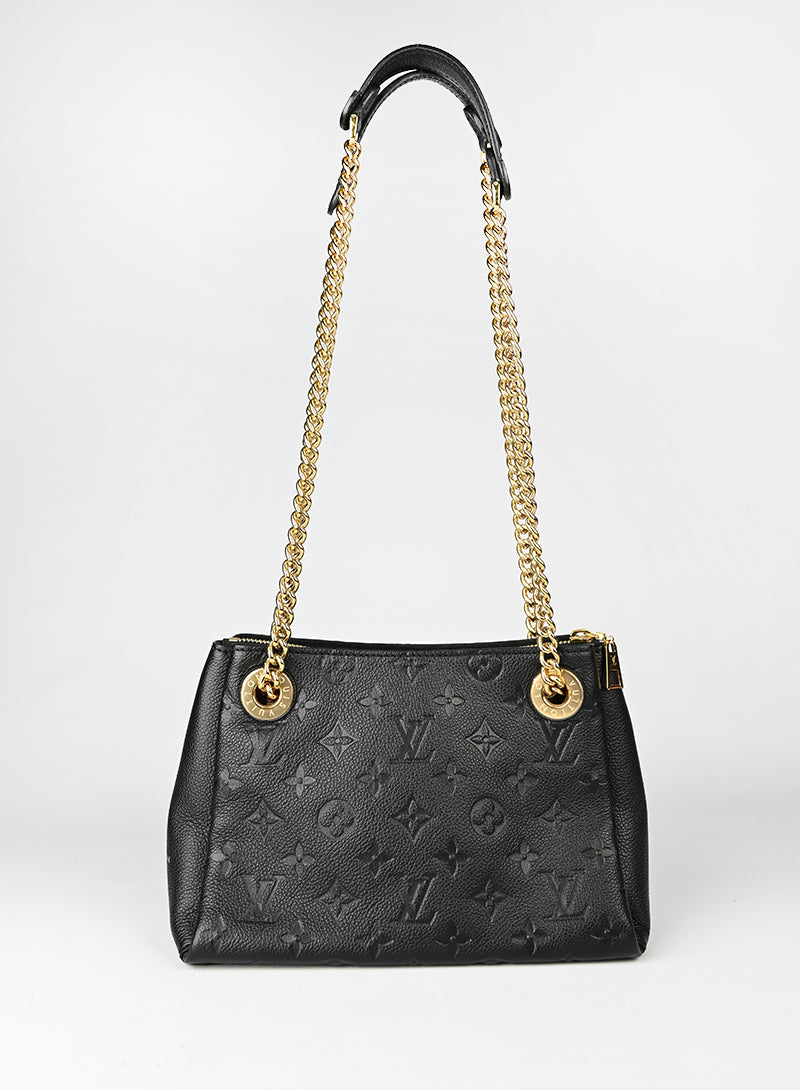 Louis Vuitton Borsa in pelle Monogram nera