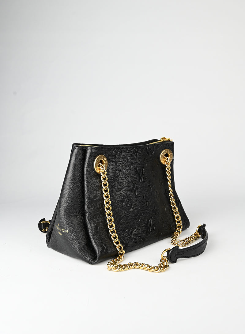 Louis Vuitton Borsa in pelle Monogram nera