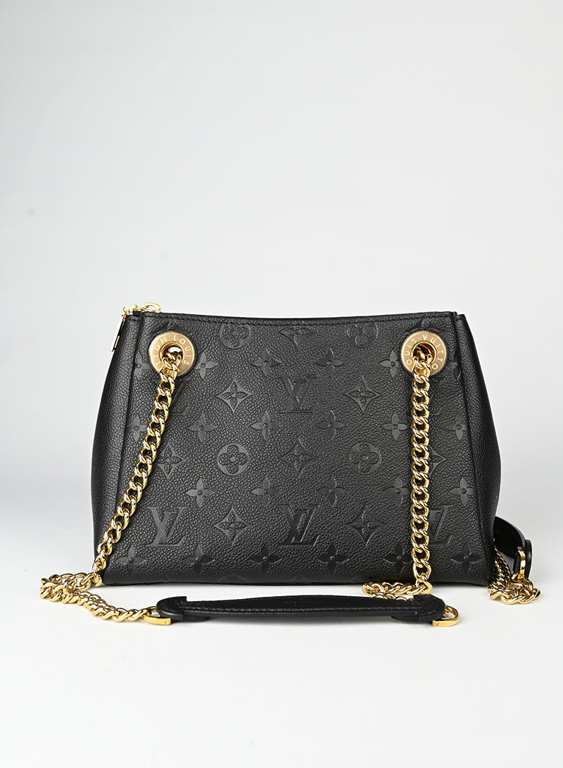 Louis Vuitton Borsa in pelle Monogram nera