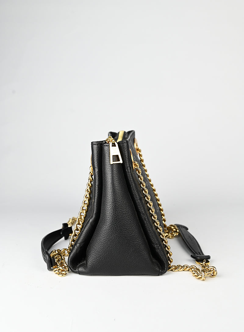 Louis Vuitton Borsa in pelle Monogram nera