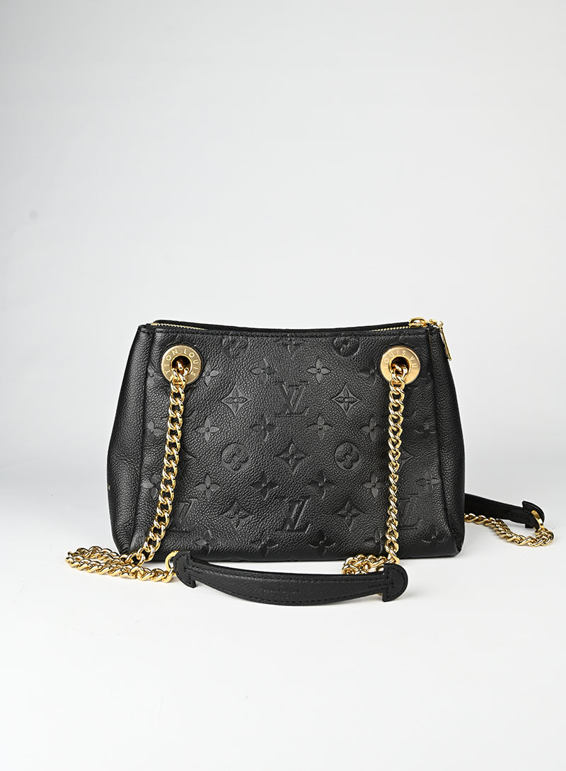 Louis Vuitton Borsa in pelle Monogram nera