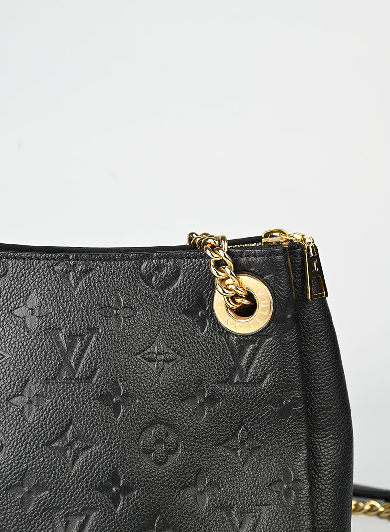 Louis Vuitton Borsa in pelle Monogram nera