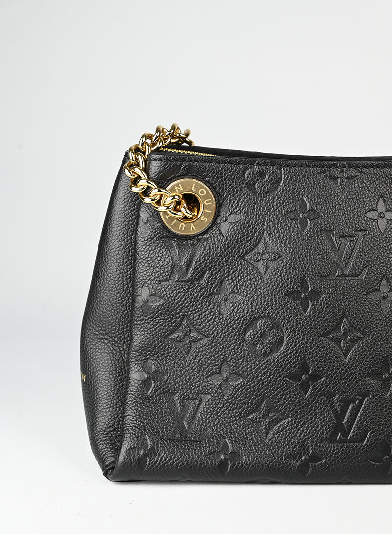 Louis Vuitton Borsa in pelle Monogram nera