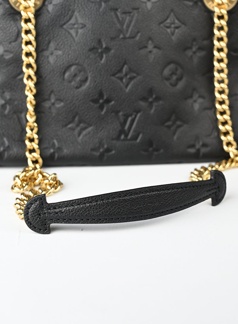 Louis Vuitton Borsa in pelle Monogram nera