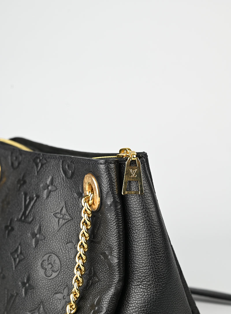 Louis Vuitton Borsa in pelle Monogram nera