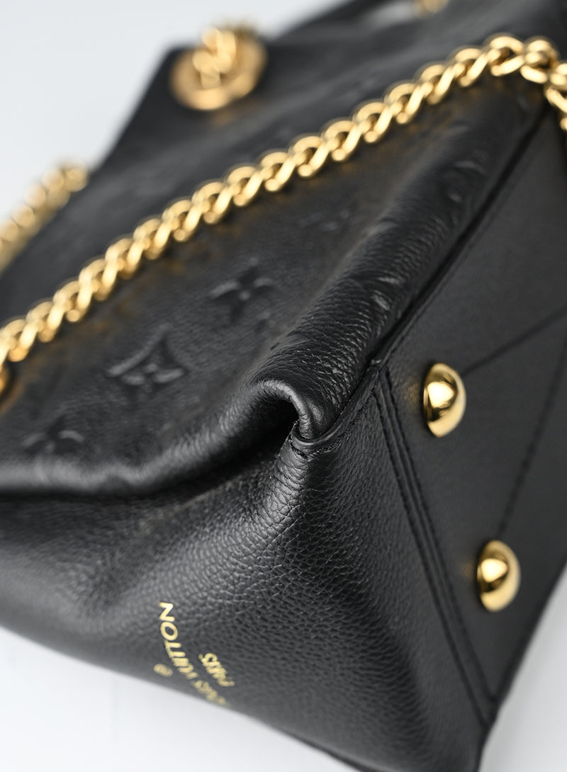 Louis Vuitton Borsa in pelle Monogram nera