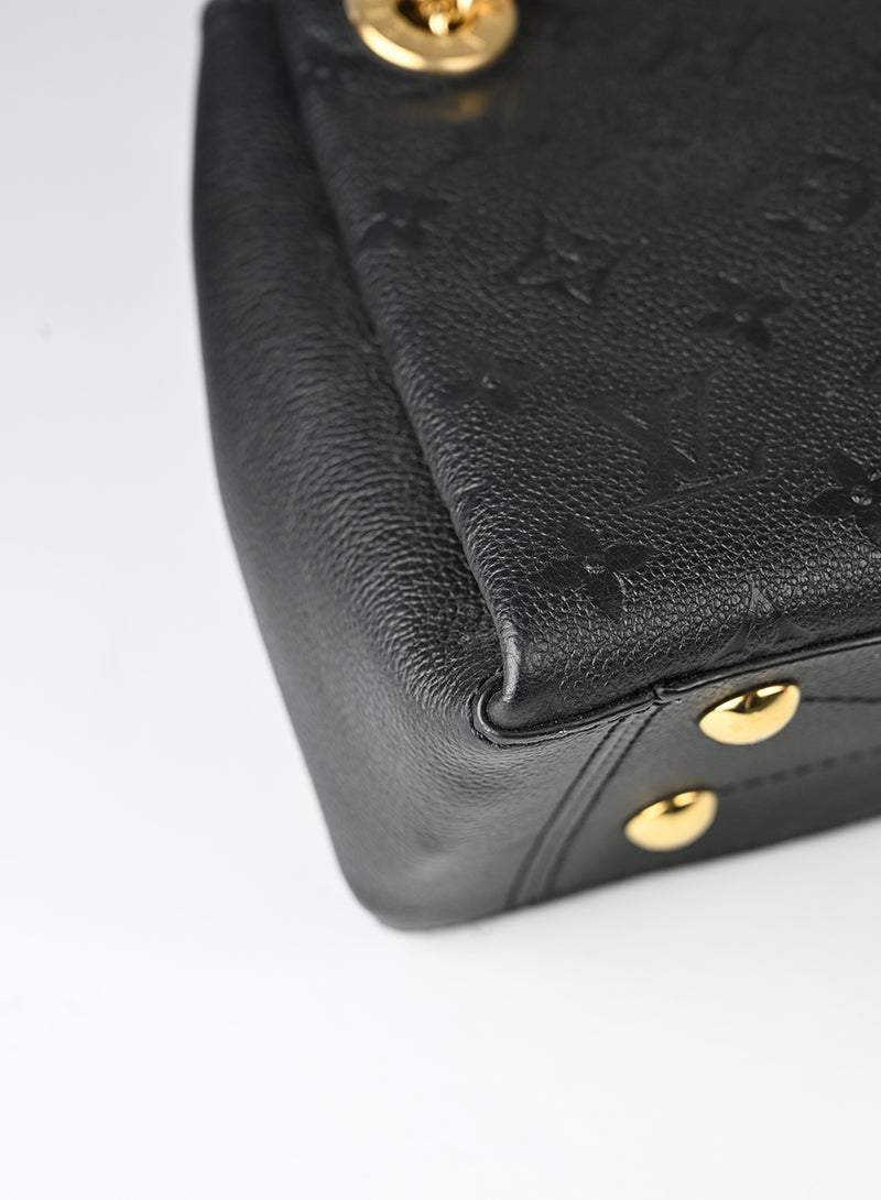 Louis Vuitton Borsa in pelle Monogram nera