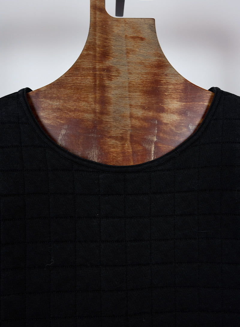 Chanel Black quilted cotton vest - Size. 38