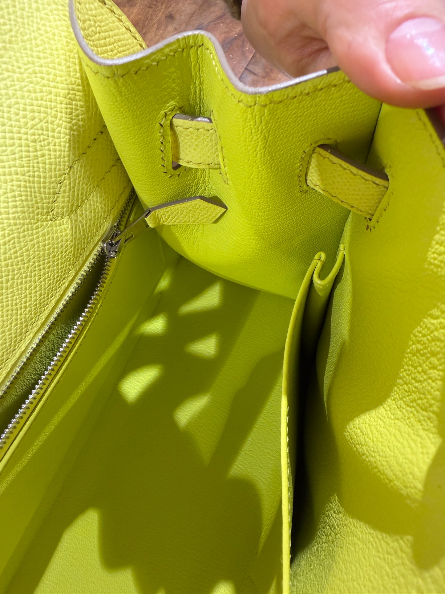 Hermès kelly 32 lime