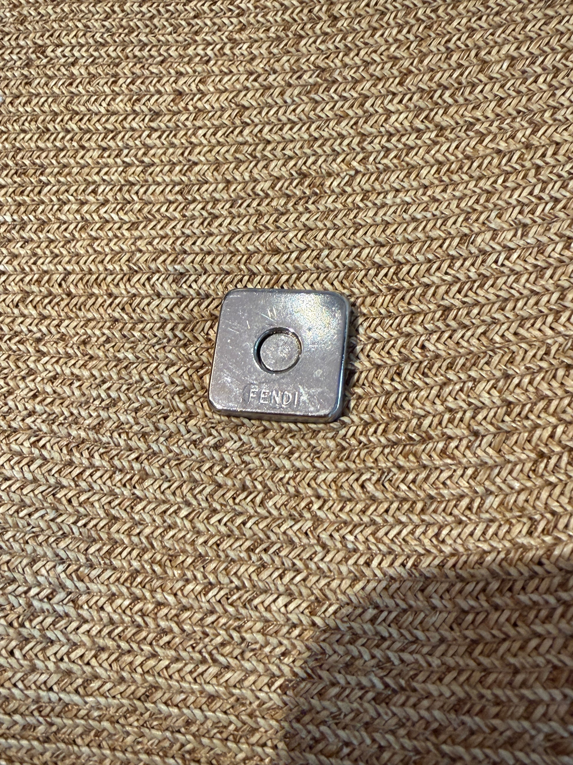 Fendi baguette rafia vintage -  lesleyluxuryvintage