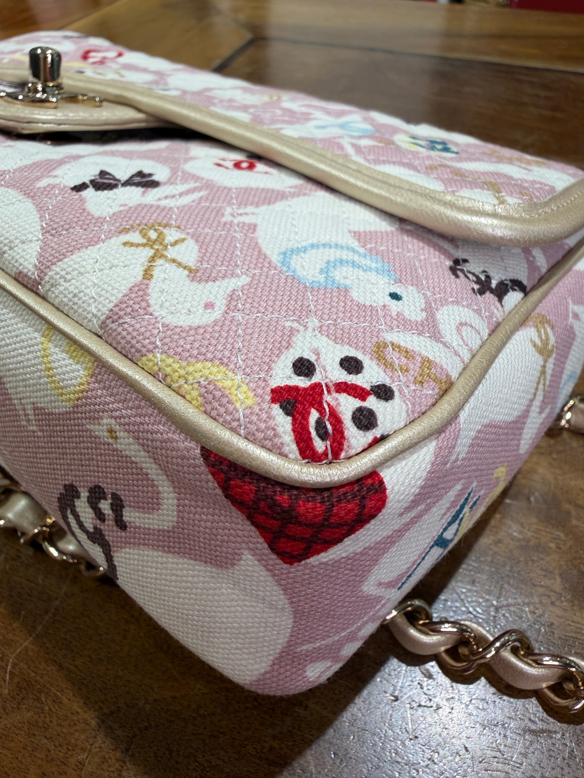 Chanel timeless flap Baby Animals spring 2007 -  lesleyluxuryvintage