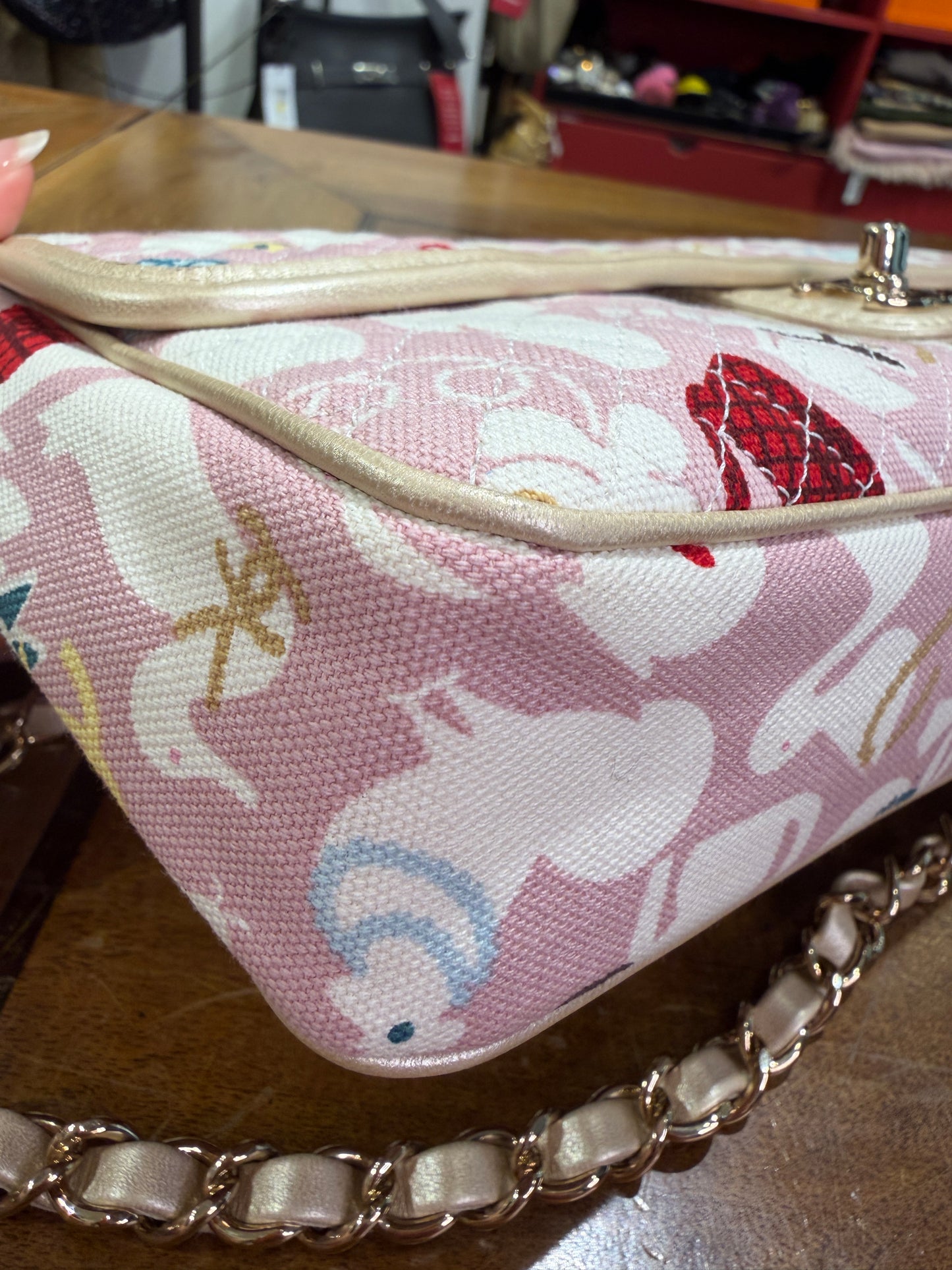 Chanel timeless flap Baby Animals spring 2007 -  lesleyluxuryvintage