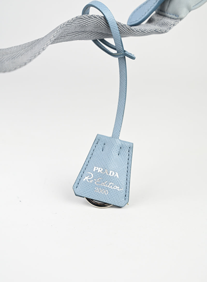 Prada Borsa Re-edition 2000 azzurra