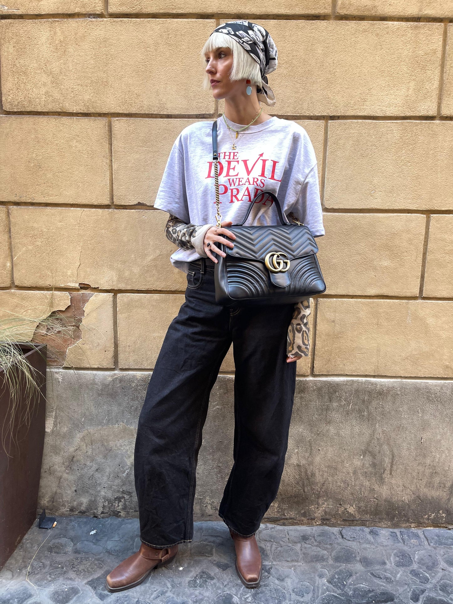 Gucci Marmont Media nera