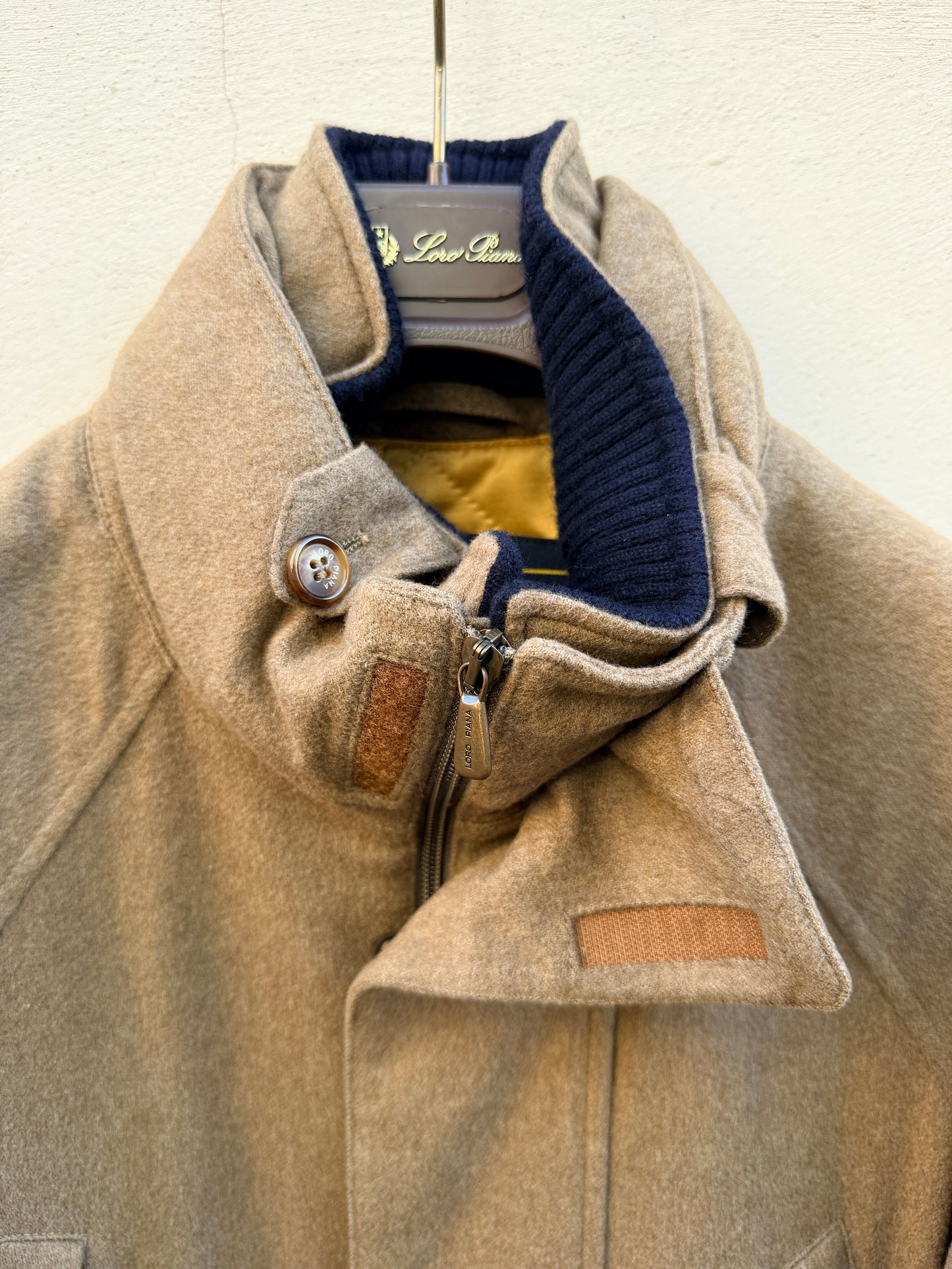 Loro Piana Uomo giaccone nocciola cash