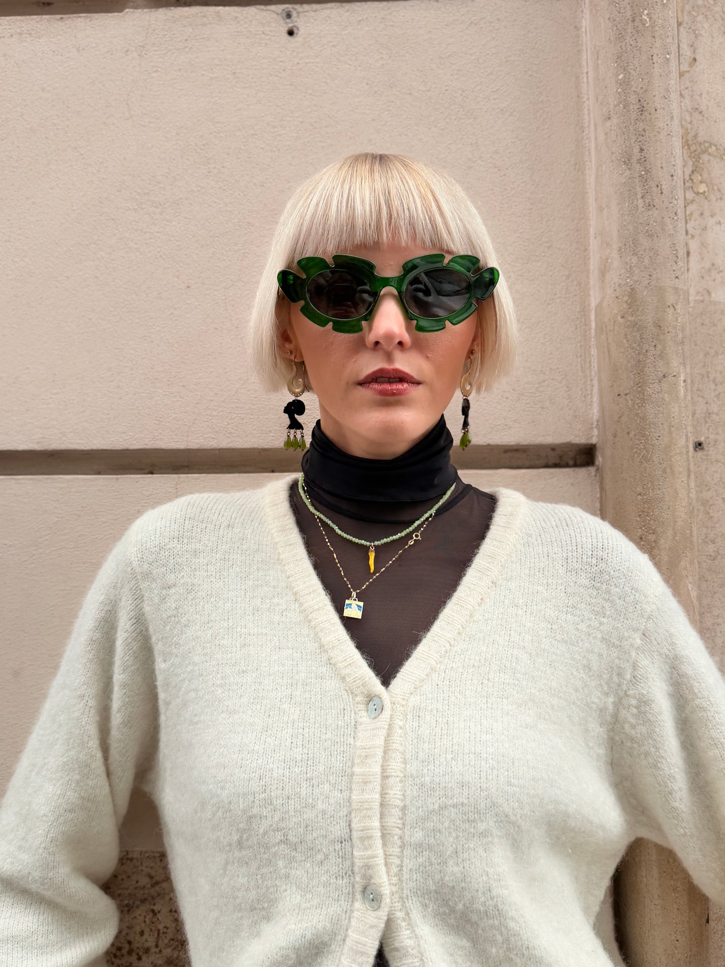 Loewe occhiali verdi