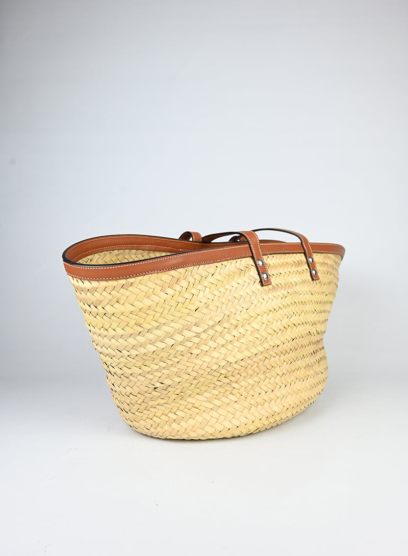Celine Borsa a spalla in rafia -  lesleyluxuryvintage