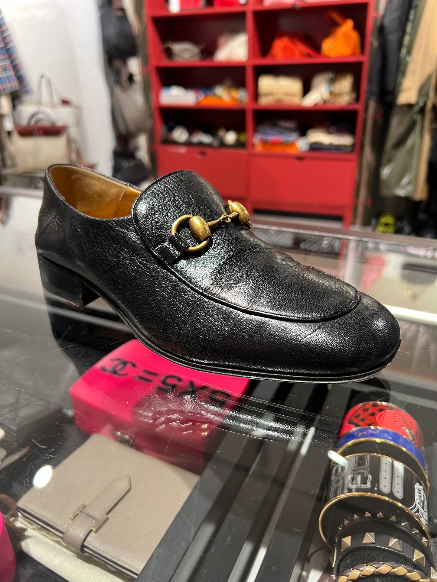 Gucci black loafers