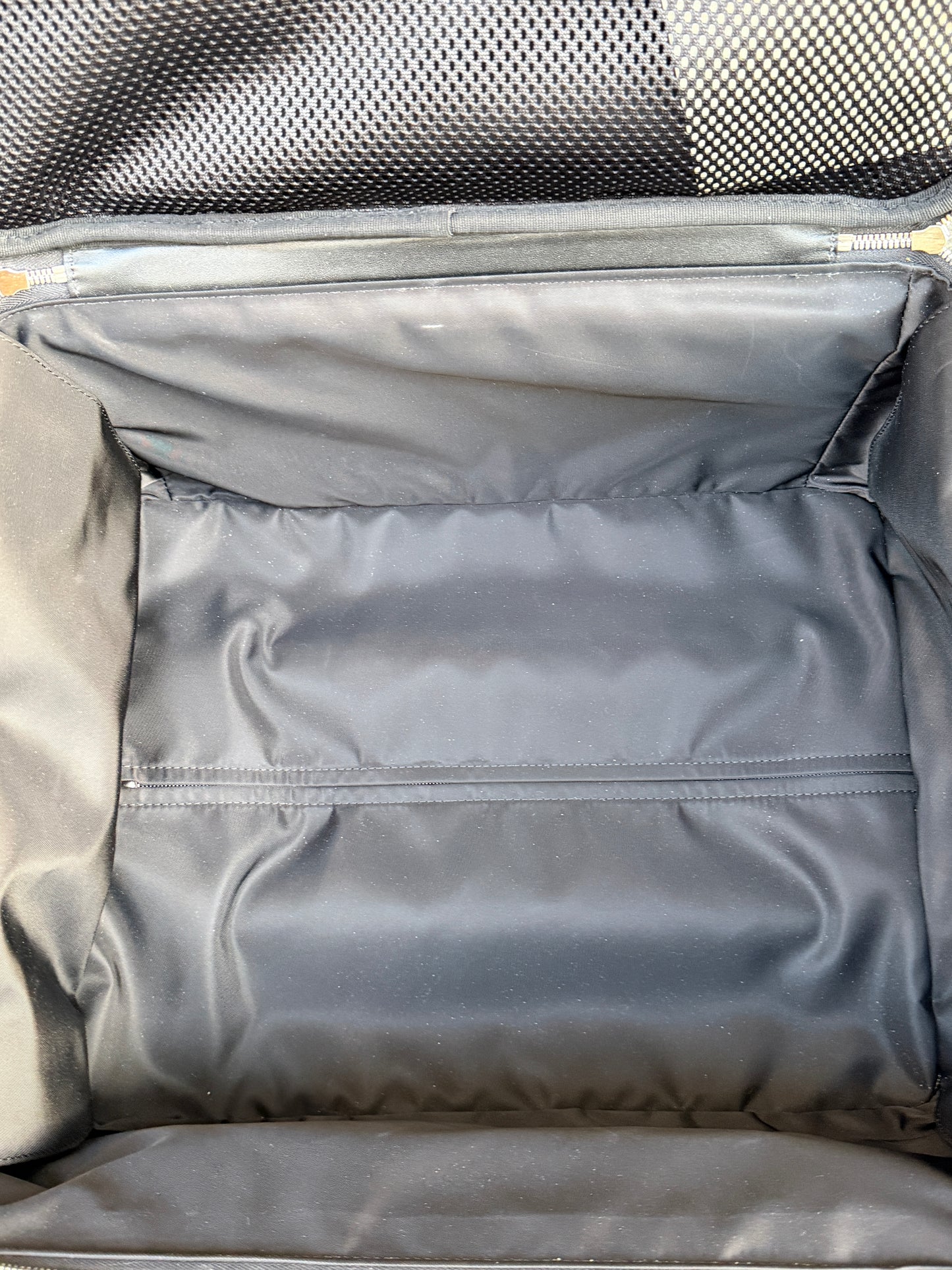 Fendi trolley grigio e nero zucca