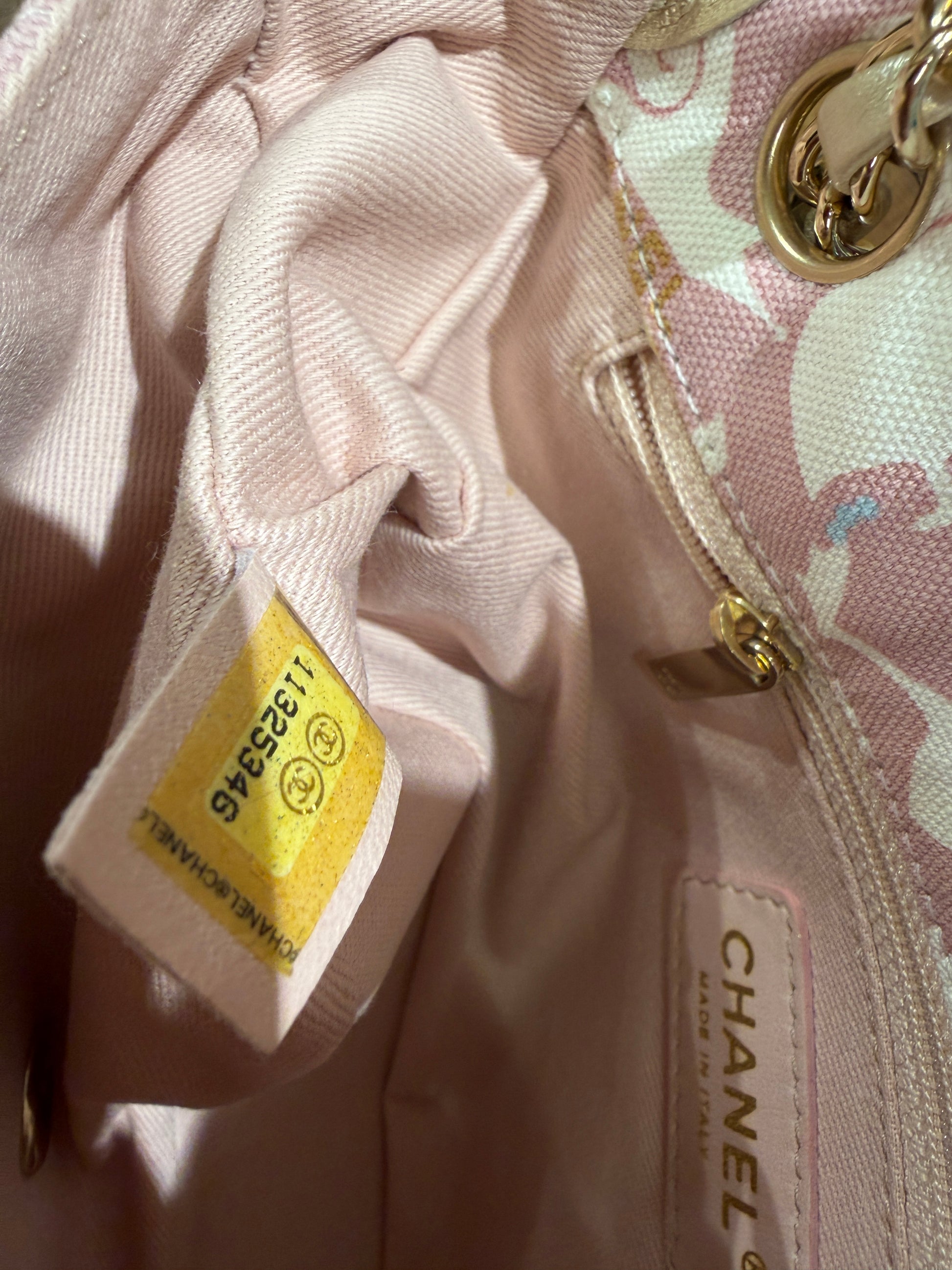 Chanel timeless flap Baby Animals spring 2007 -  lesleyluxuryvintage