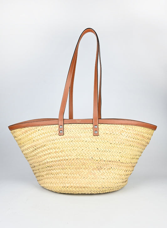 Celine Borsa a spalla in rafia