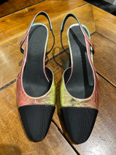 Load image into Gallery viewer, Chanel slingback oleografiche
