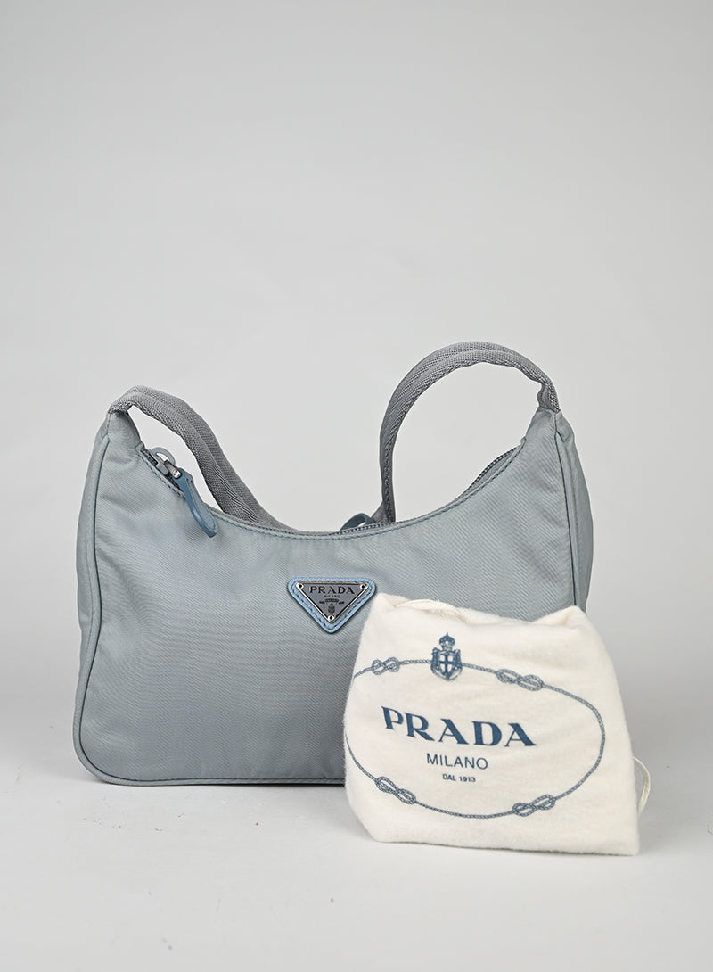 Prada Borsa Re-edition 2000 azzurra