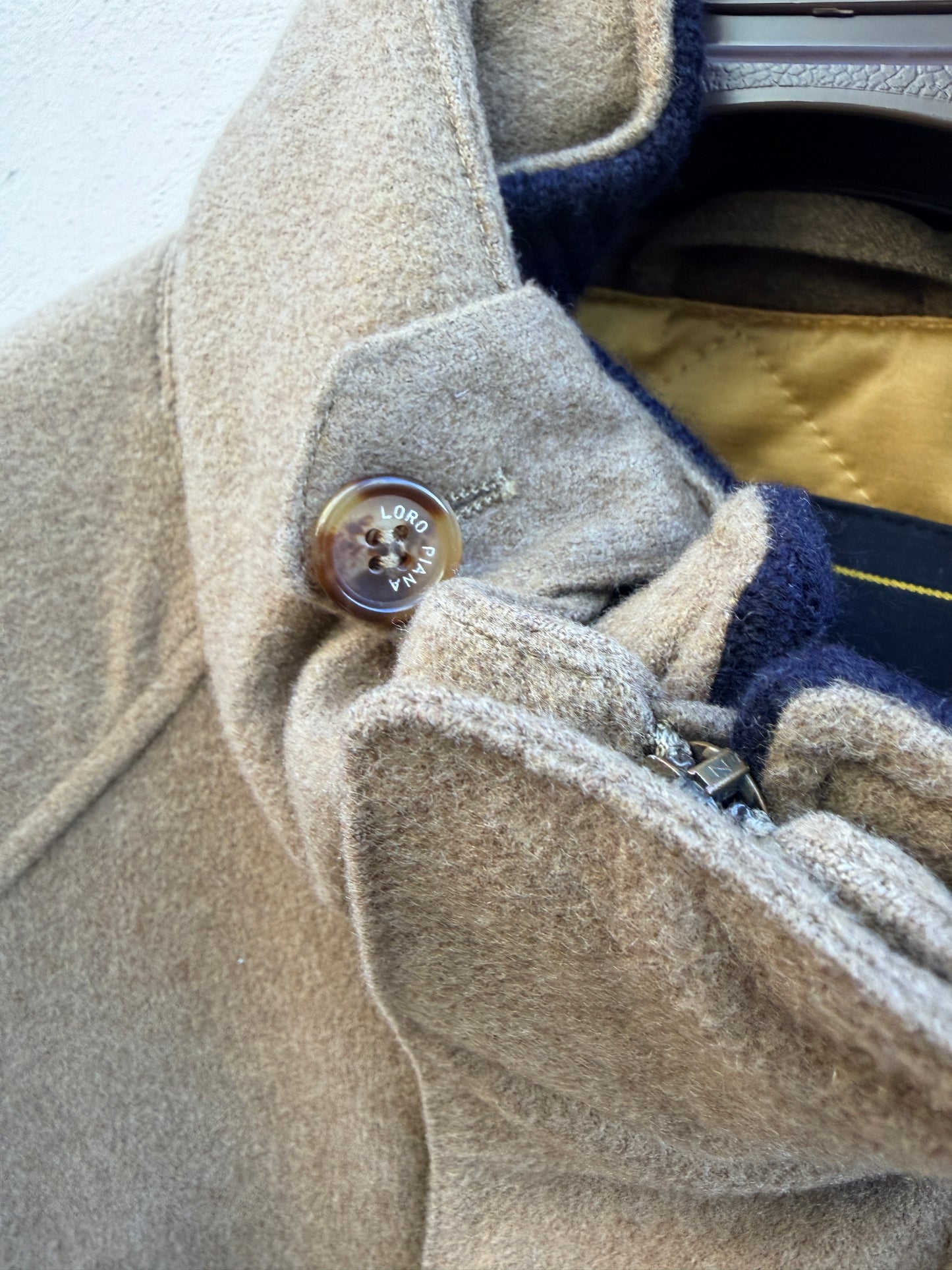 Loro Piana Uomo giaccone nocciola cash