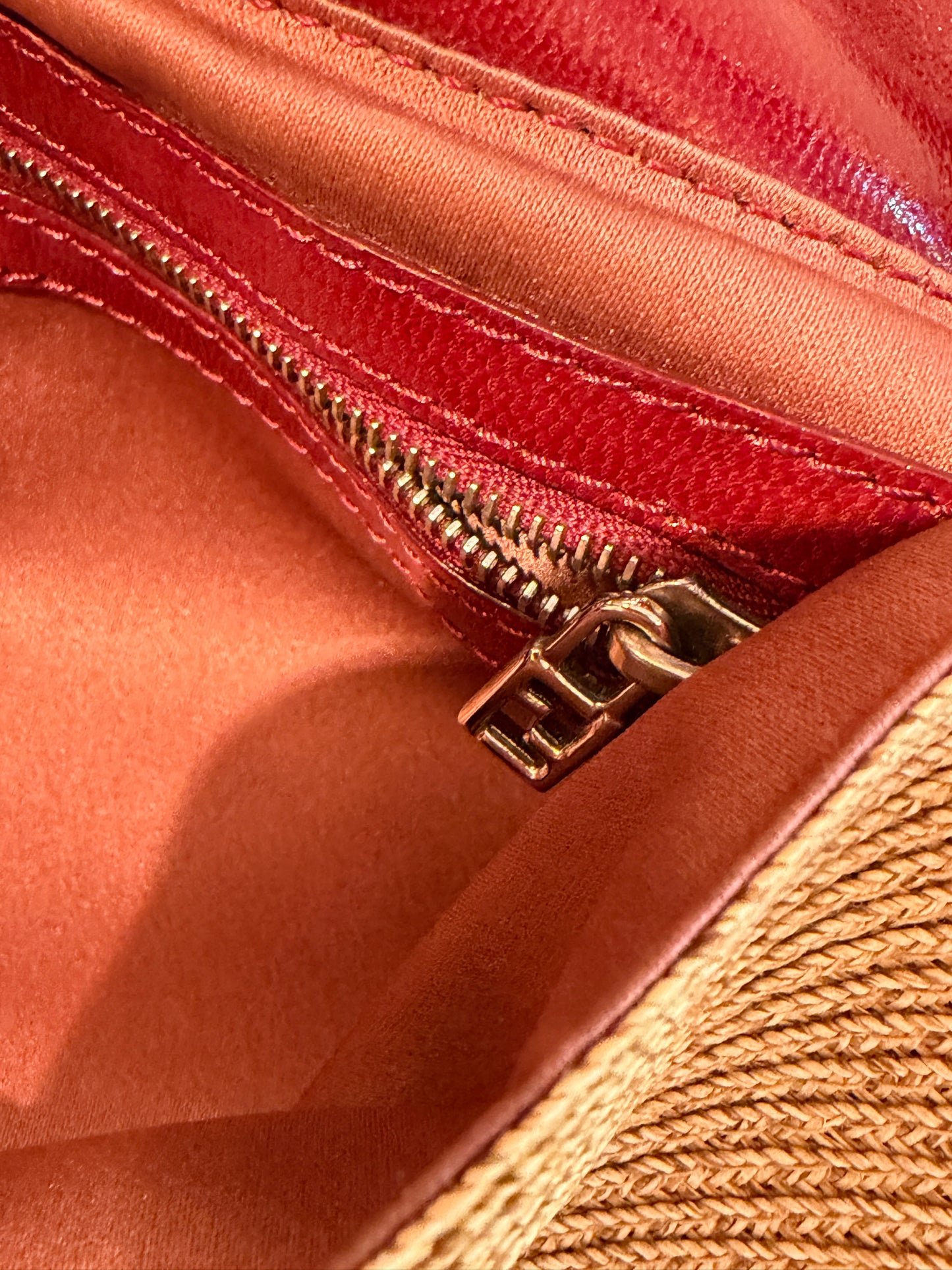 Fendi baguette rafia vintage -  lesleyluxuryvintage