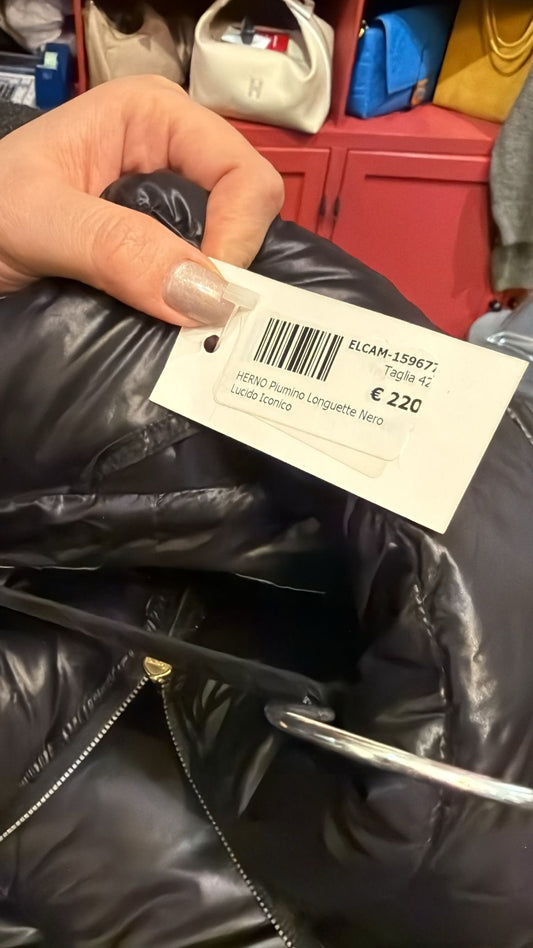 HERNO Plumino Longuette Nero
Lucido -  lesleyluxuryvintage