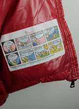 Carica l&#39;immagine nel visualizzatore di Gallery, Moncler Piumino rosso con cappuccio - Tg. 40
