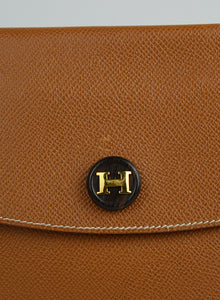 Hermès Clutch Rio in pelle Gold