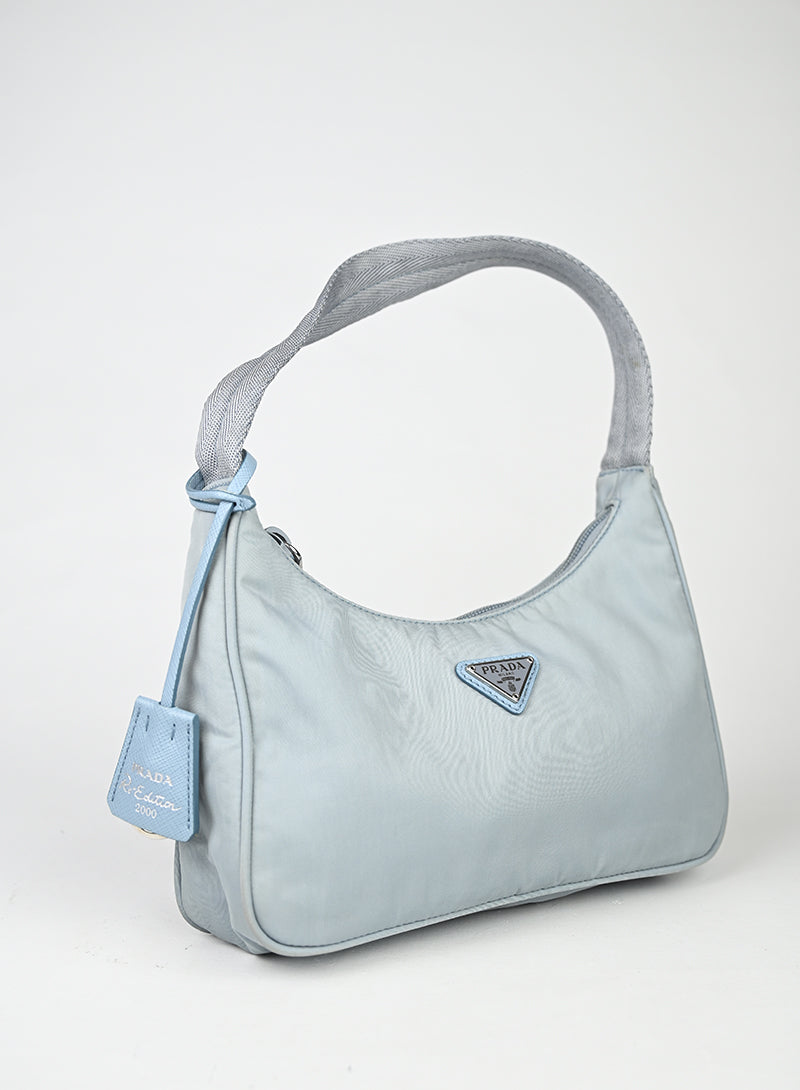 Prada Borsa Re-edition 2000 azzurra