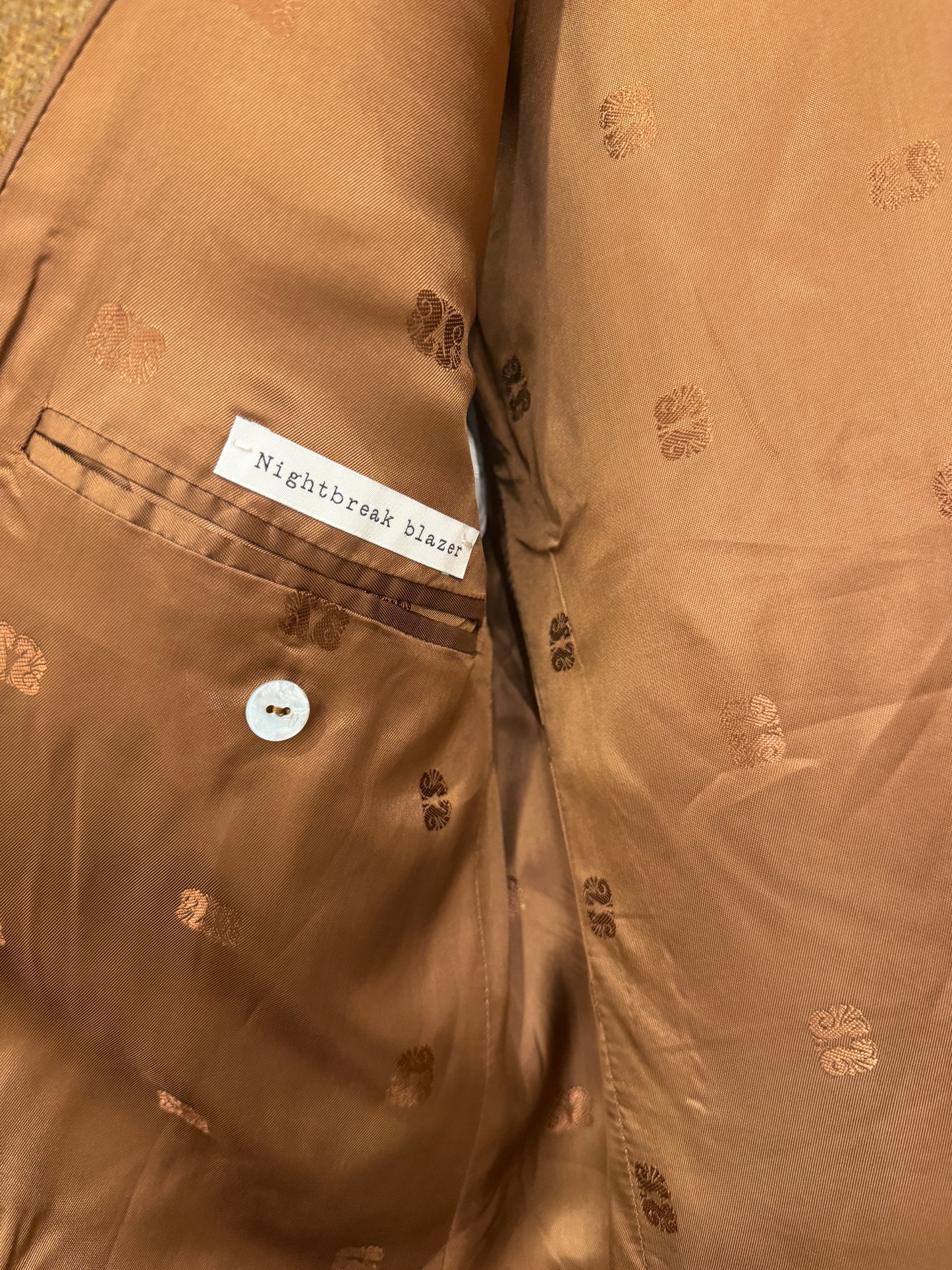 Blazé blazer lana nocciola -  lesleyluxuryvintage