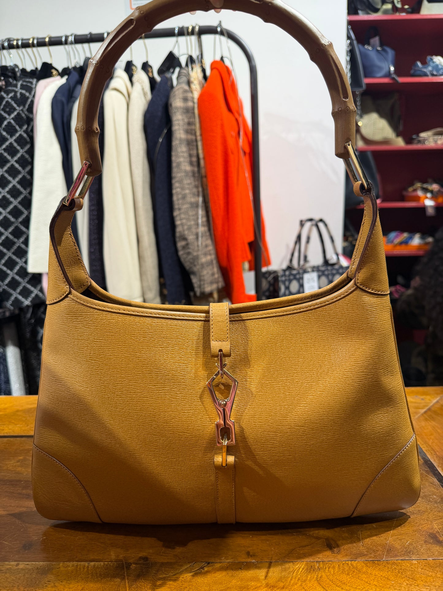 Gucci  borsa Jackie beige