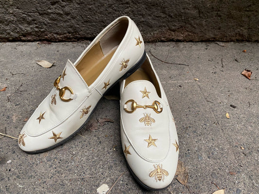 Gucci mocassini bianchi api