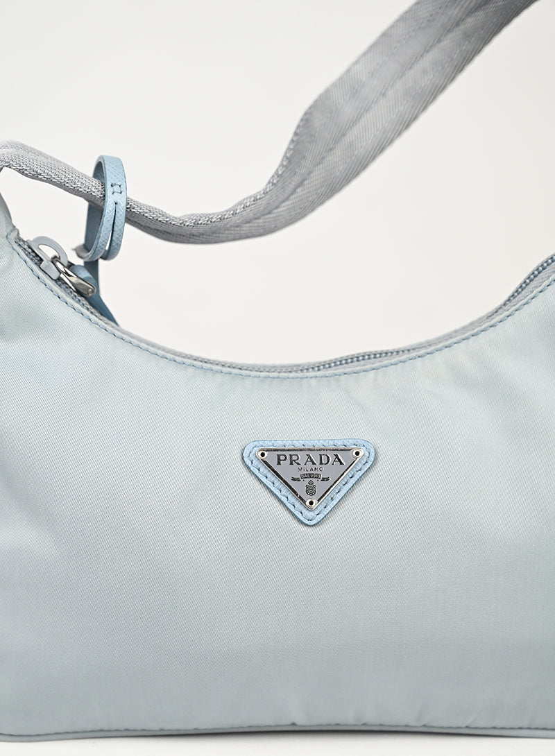 Prada Borsa Re-edition 2000 azzurra