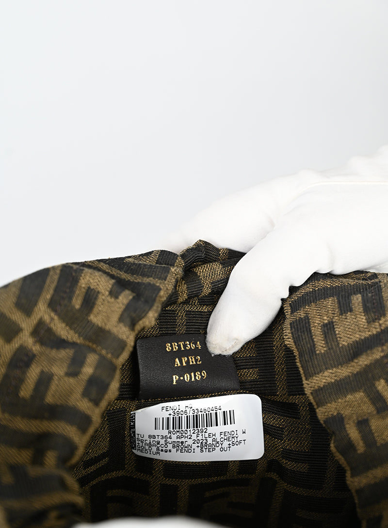 Fendi Borsa Step-out in rafia -  lesleyluxuryvintage
