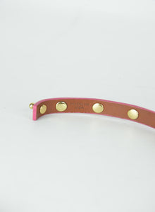 Tory Burch Pink leather bracelet