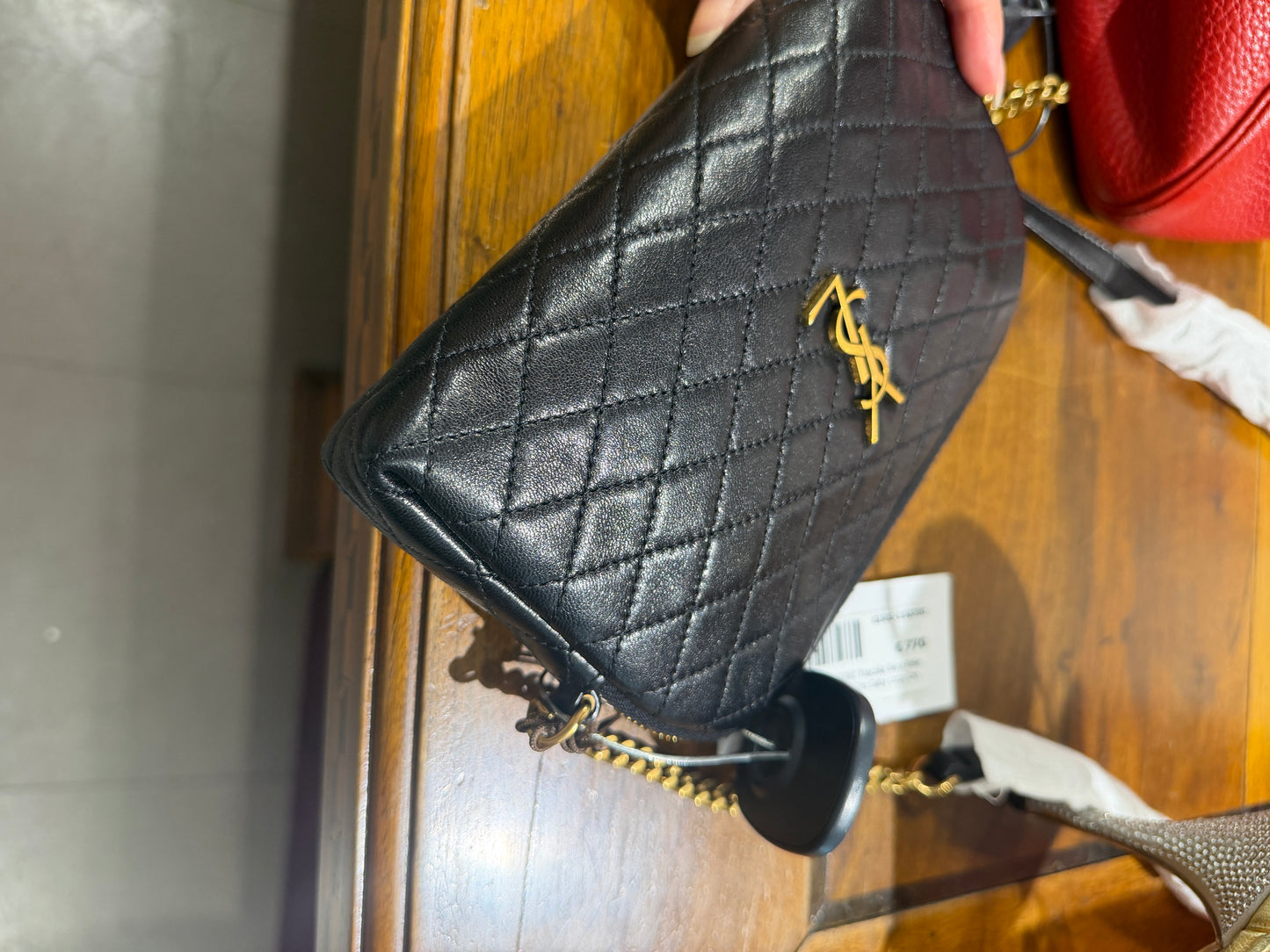 Siant Laurent Gaby bag nera