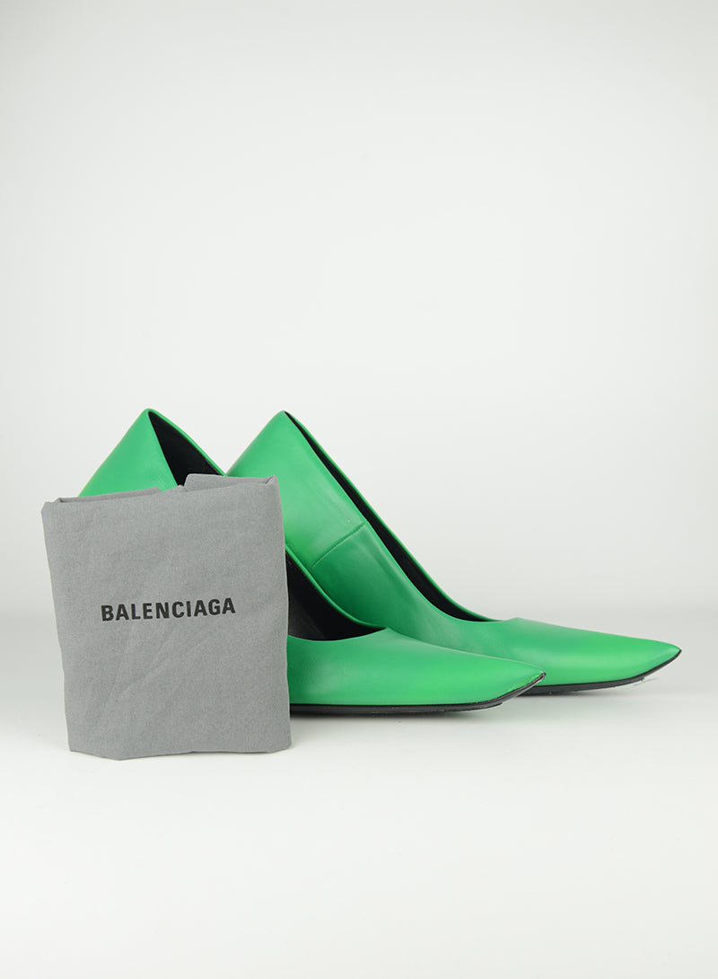 Balenciaga Décolléte in pelle verdi - N. 39