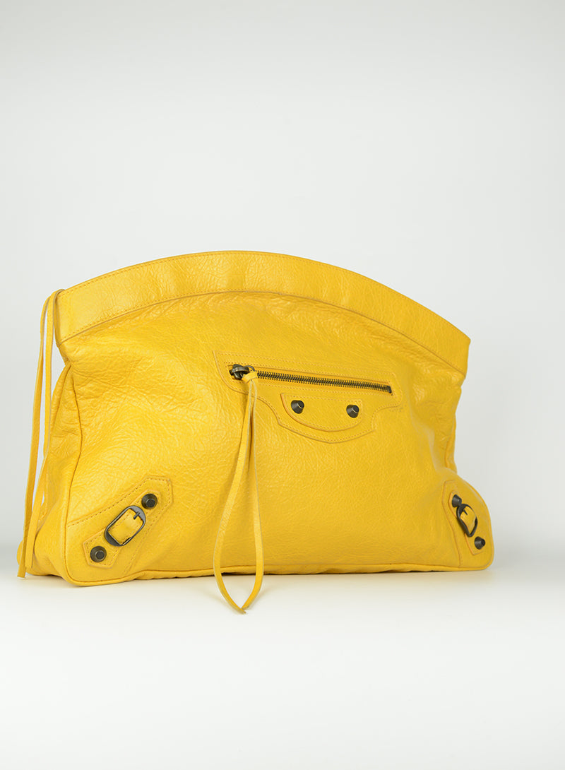 Yellow City handbag