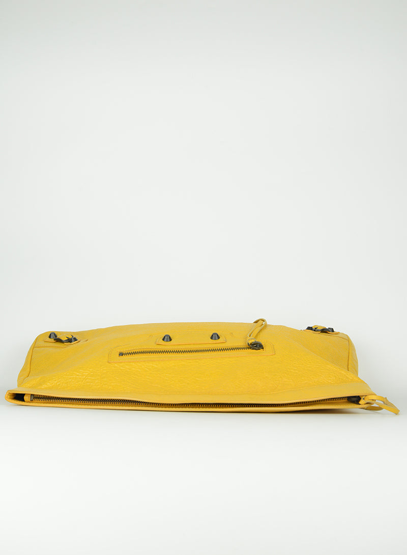 Yellow City handbag