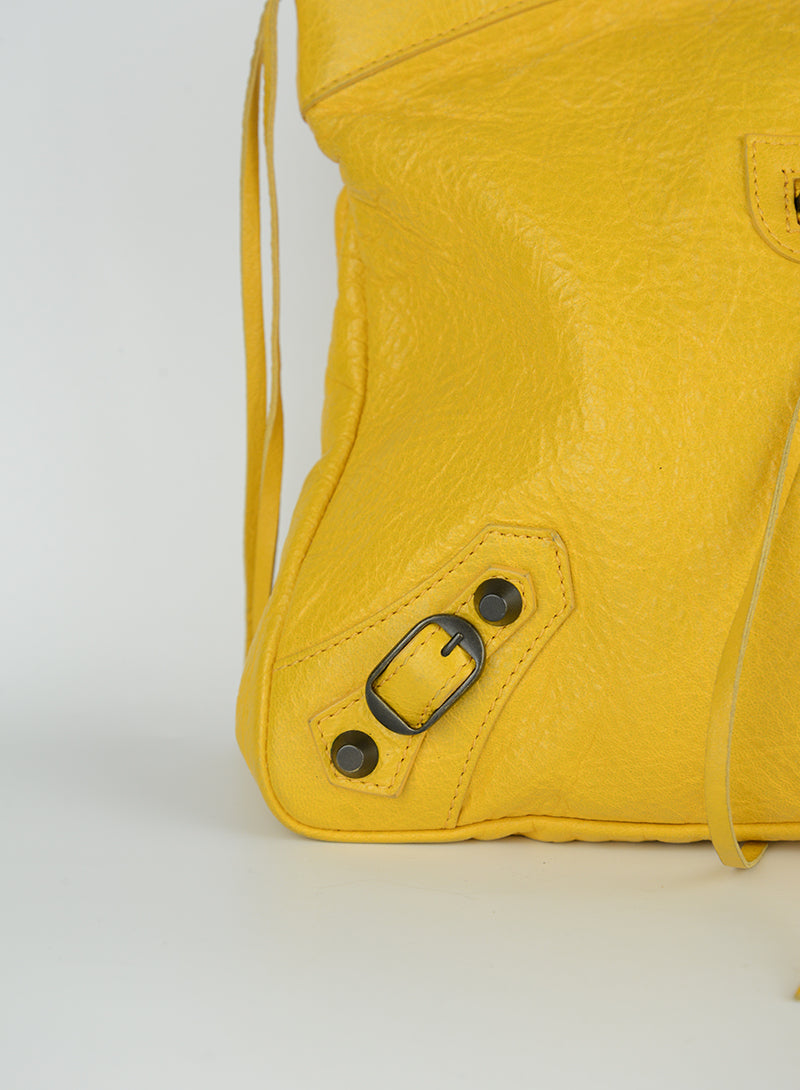 Yellow City handbag