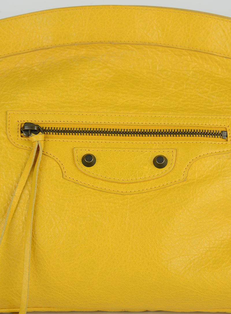 Yellow City handbag